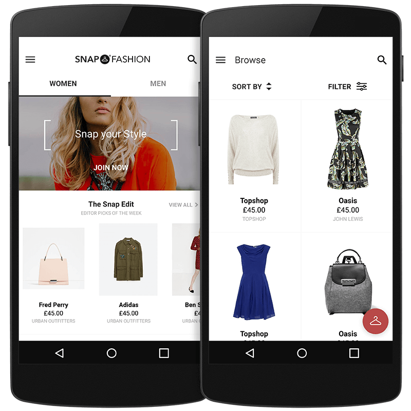 Apps Snap Fashion Shop Fashion In A Snap