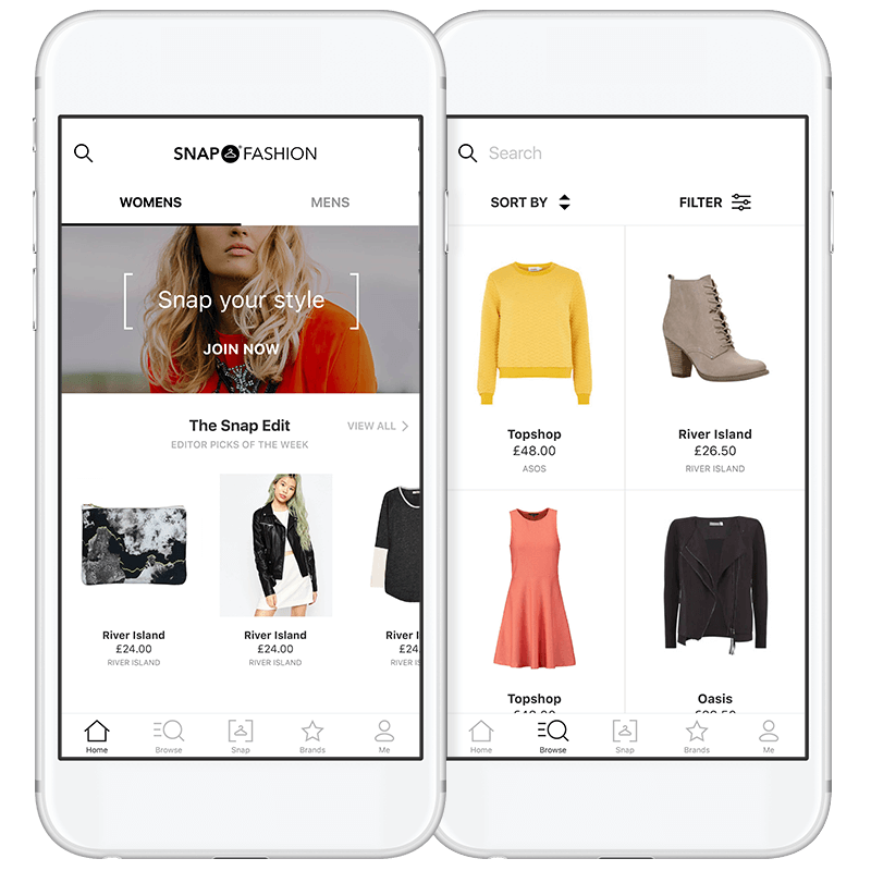 Apps Snap Fashion Shop Fashion In A Snap